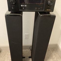 Definitive Tower Speakers And Denon 7.1 receiver