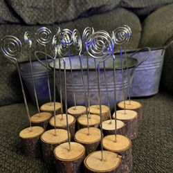 15 Place Card Holders or Picture Holders $10