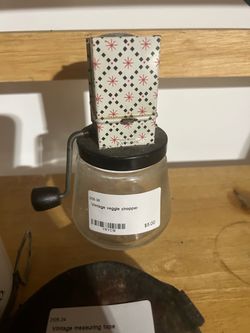 Vintage veggie chopper