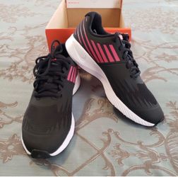 Nike Star Runner (GS) Black Metallic Silver Pink Athletic Shoes Women Size 8
