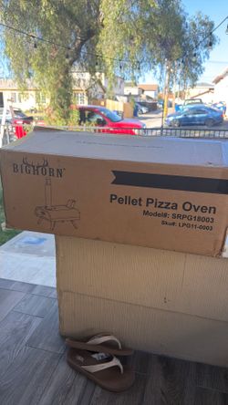 Big Horn pallet pizza oven