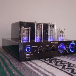🔥Rockville BluTube LED Bluetooth Tube Amplifier – Clean w/ Box