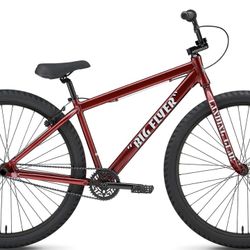 SE Bikes Big Flyer 29" BMX Bike Maroon Sparkle