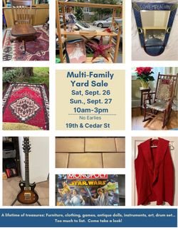Huge yard sale!!