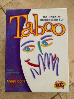 Taboo board game
