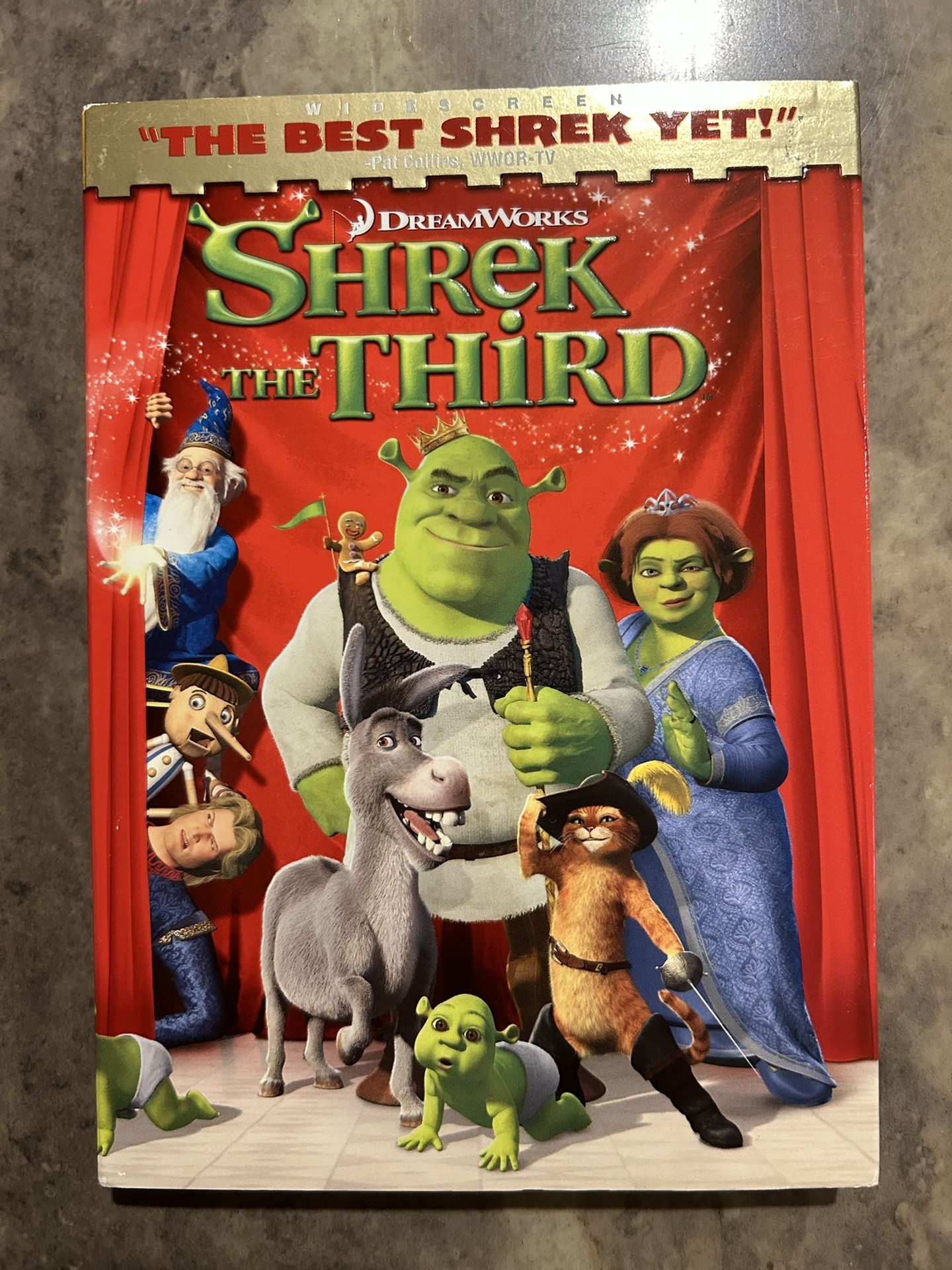 Shrek The Third DVD