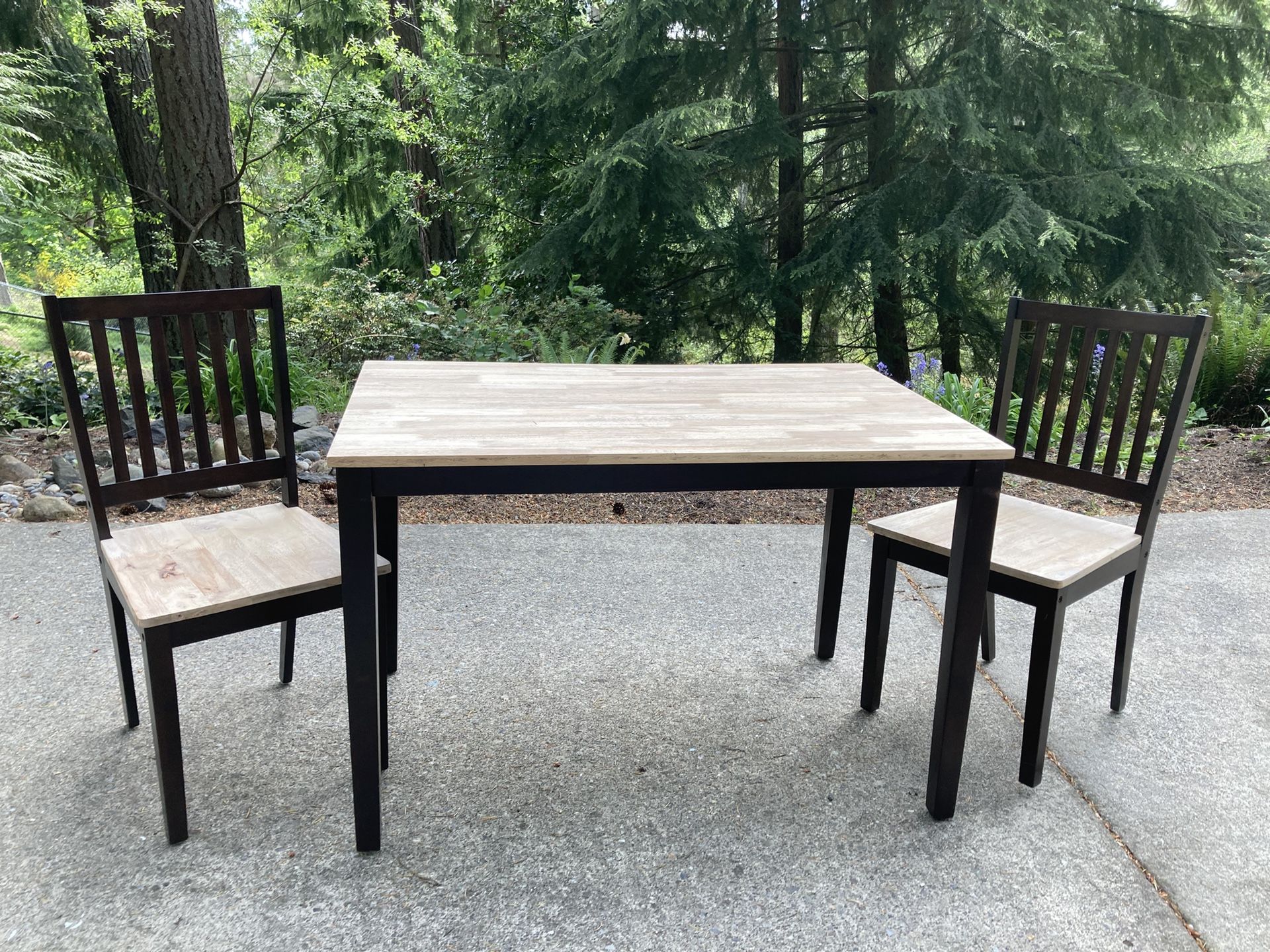 Table / Desk And Two Chairs