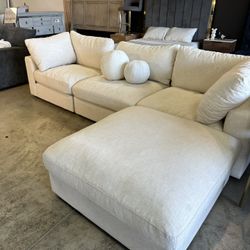 Sofa “ Cloud” Sectional With Modular Chaise Couch