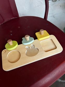 Wooden Shape Sorter Puzzle Toy