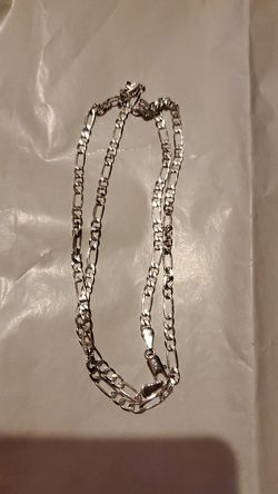 925 sterling silver necklace new 20inches long 4mm