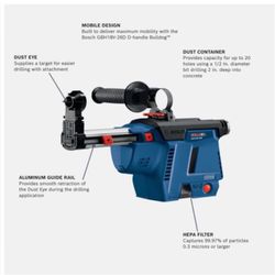 Bosch Dust Extractor With Battery 