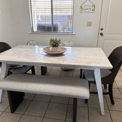 Quartz Dining Table 