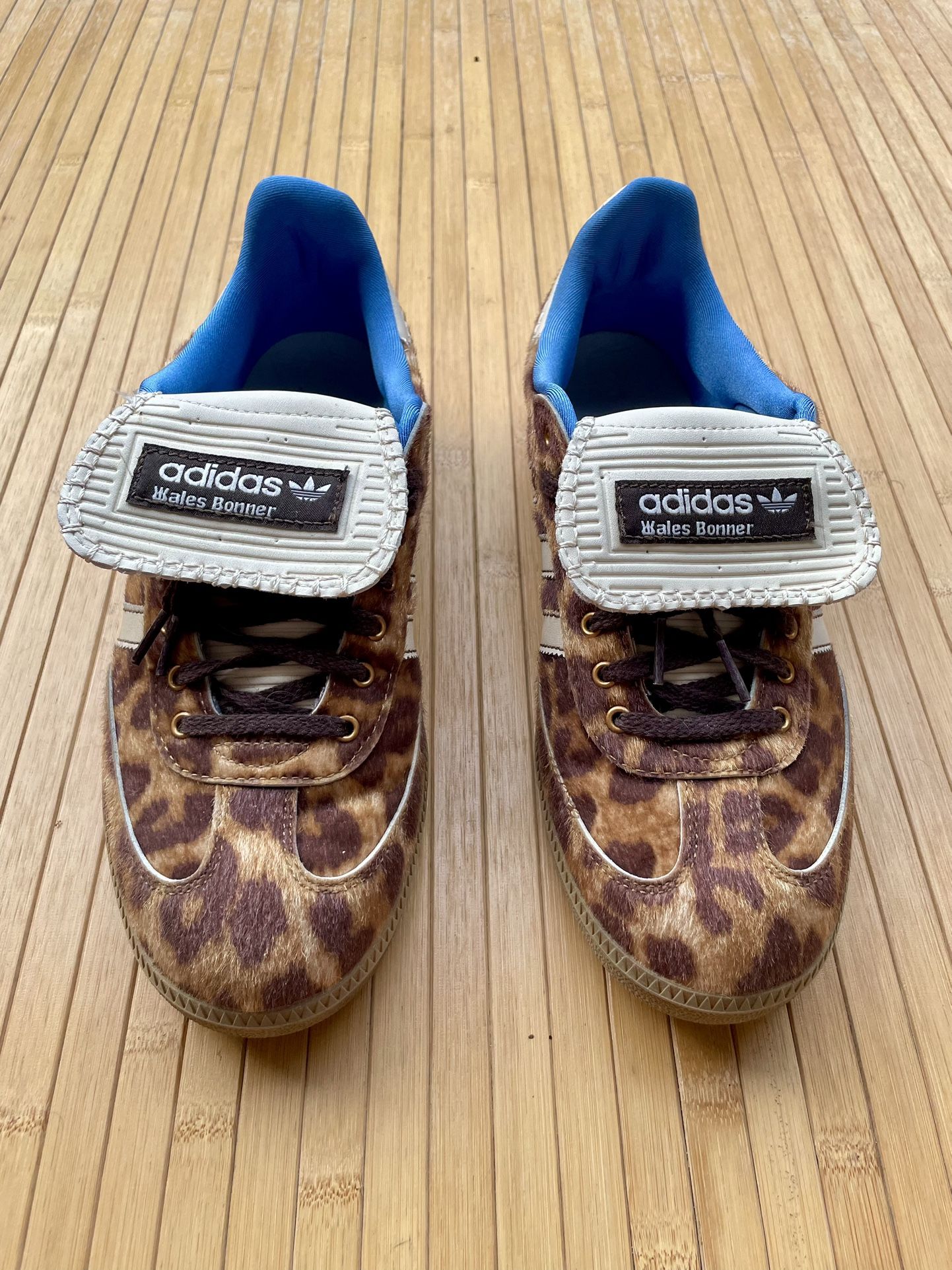 adidas x Wales Bonner Samba Pony Leopard Shoes (US Size 11)