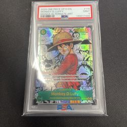 Luffy Manga Psa9