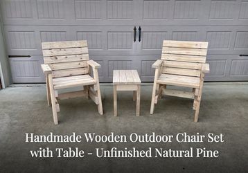 Outdoor Chair & Table Set