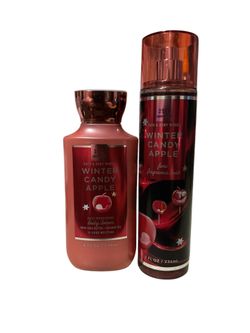 Bath and Body Winter Candy Apple Set