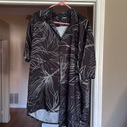 Express Xl Dress Shirt, Short Sleeve. 
