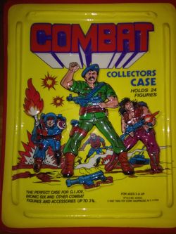 Combat collectors case 1987 Tara Toy's