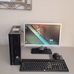 90 Day Warranty Full PC Package HP SlimLine 3.7GHz. Includes Keyboard, Mouse, And 18.5"-20" Monitor, Click For Full Details