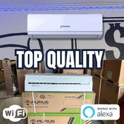 Inverter Mini Splits With Installation and 7 Year warranty 