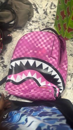 Pink Sprayground Bag
