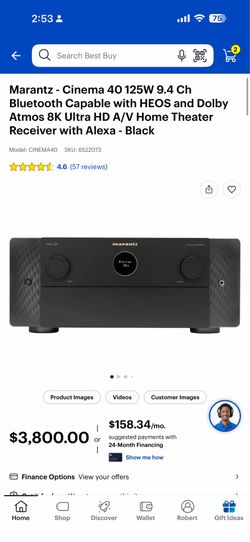 Marantz Cinema 40 — Brand New Sealed