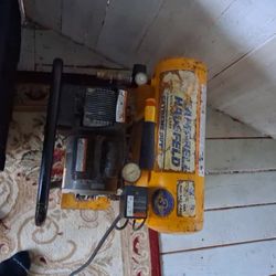 Vintage Campbell Hausfeld Air Compressor 4hp 