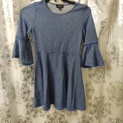 Girls Size 16 Dress Blue