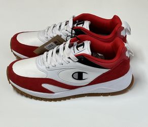 Champion Men s Retro Shoes White Red Brown Black Size 9 for Sale in Tampa FL OfferUp