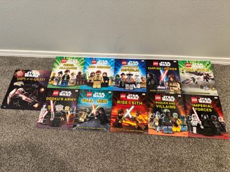 Lego Star Wars Hardcover Book collection- in EUC!