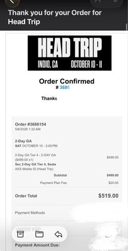 HEADTRIP 2 day ticket