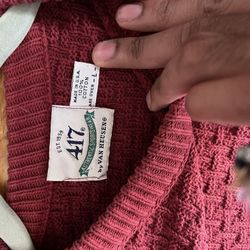 Van Heusen Sweater red [NEGOTIABLE]