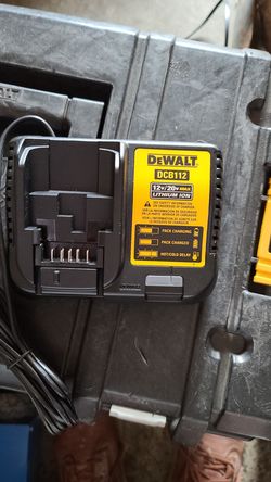 Dewalt charger new