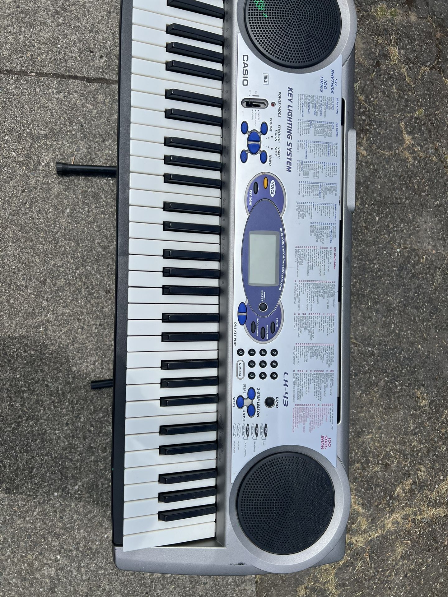 Casio Music Keyboard