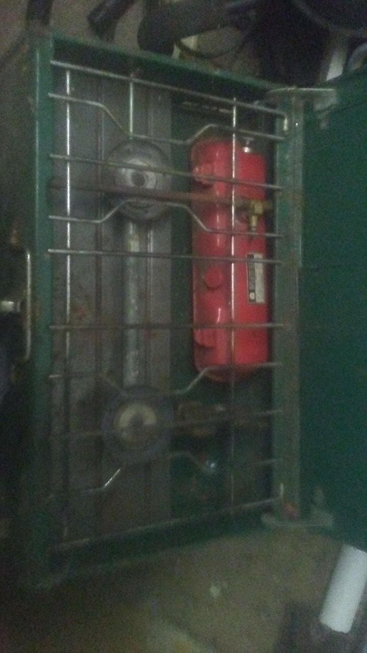 Old Coleman portable stove.