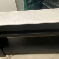 Granite Table Top in Black Frame