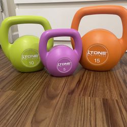 Tone Fitness Kettlebell each 35$