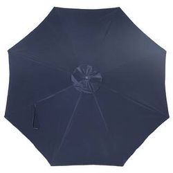 10ft 8 Ribs Patio Offset Umbrella Replacement Canopy, Canopy Only