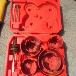 Milwaukee BIG HAWG 10pc hole Cutter Kit 