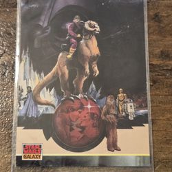 Topps Star Wars Galaxy Series 2 Film Production and Poster Art 192