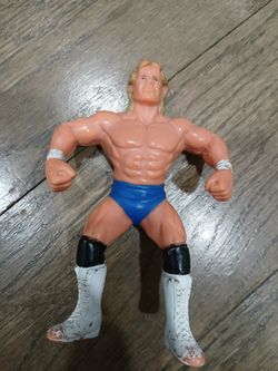  Lex Luger 1990 WCW Wrestling Action Figure Galoob Used Vintage $50 OBO