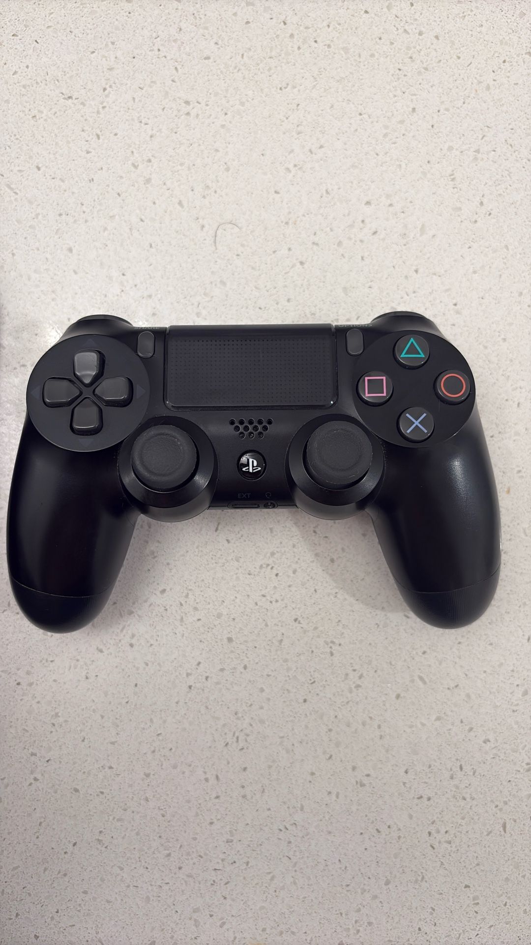 Black PS4 Controller