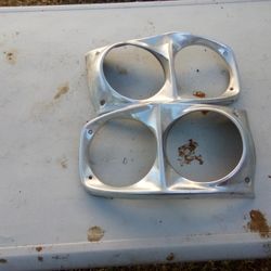 66 Ford Fairlane 500 Headlight Bezels