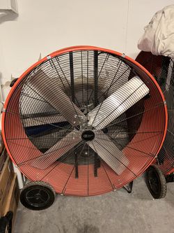 Commercial Electric Industrial Drum Fan - Like New