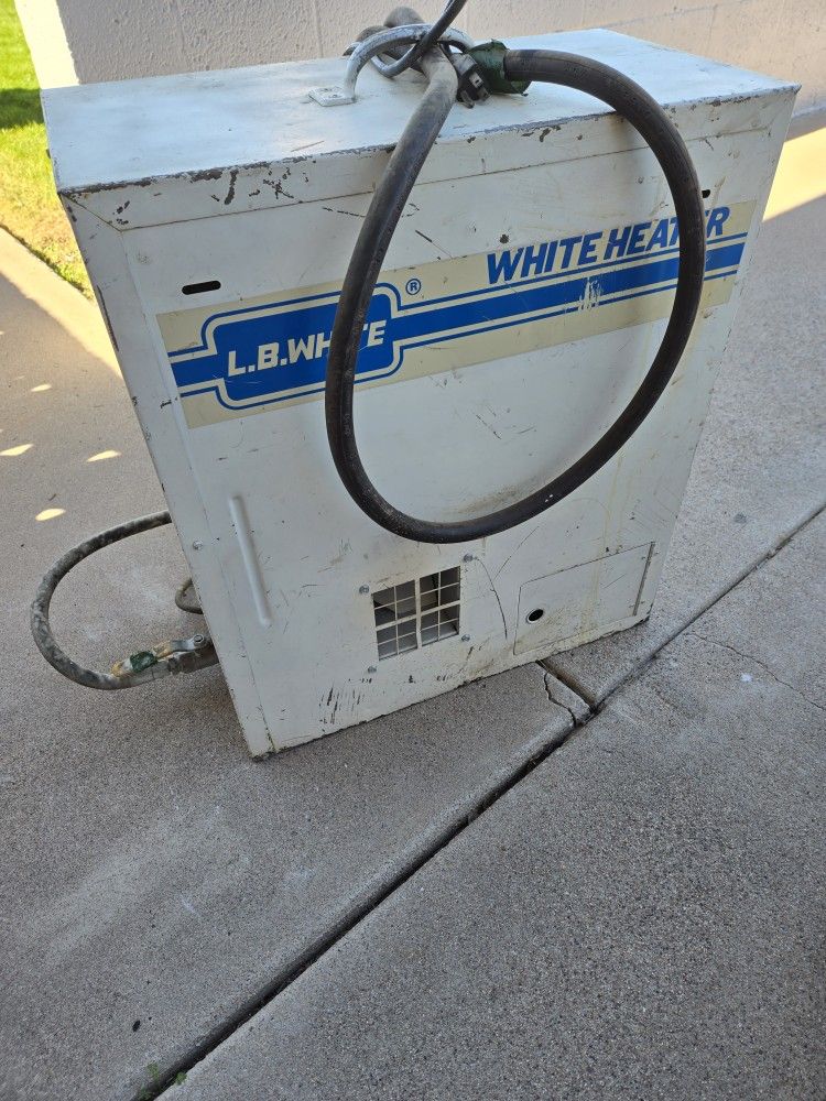 Portable Heater Lb White Propane