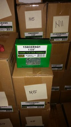 1 lb box deck screws