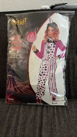 Scary Clown Costume child 14-16