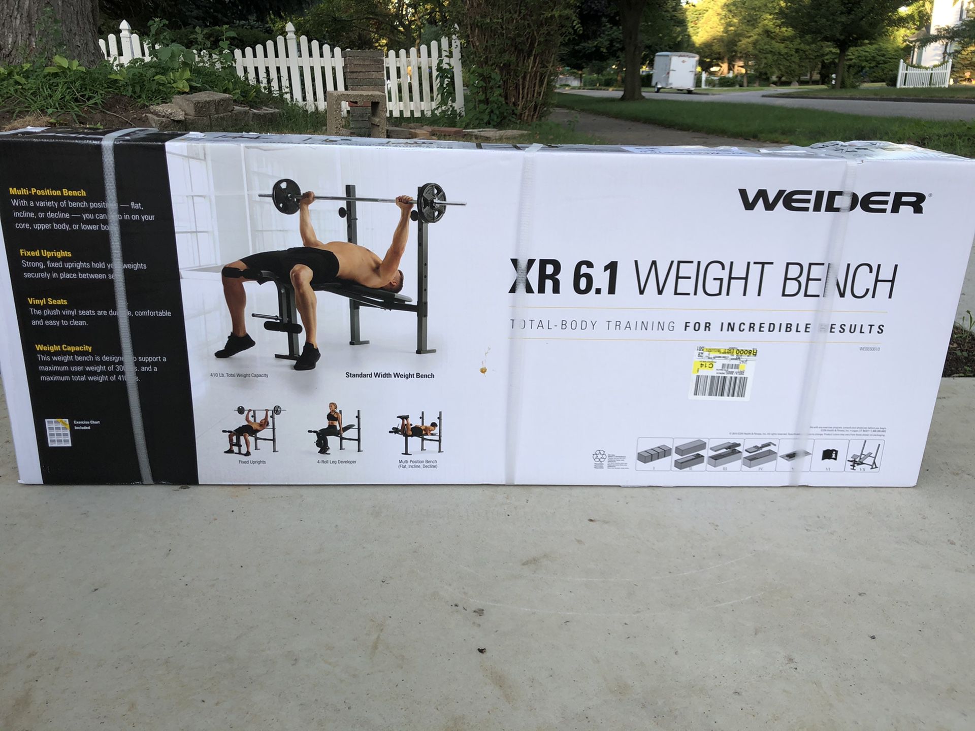 Weider XR 6.1 Weight Bench