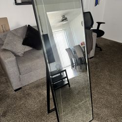 Black Standing Mirror