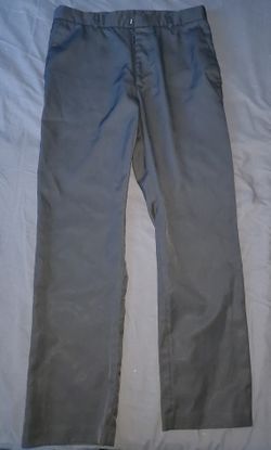 Perry Ellis Black Dress Pants Slim Fit 30 X 30